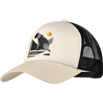Buff, Unisexe, Casquette, Trucker Cap Mook Cream, Multicolore, Beige, (Taille unique) - Publicité Buff, Unisexe, Casquette, Trucker Cap Mook Cream, Multicolore, Beige, (Taille unique) - Publicité