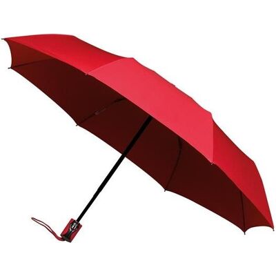 Impliva, Hommes, Parapluie, LGF-400, Noir, Rouge - Publicité Impliva, Hommes, Parapluie, LGF-400, Noir, Rouge - Publicité