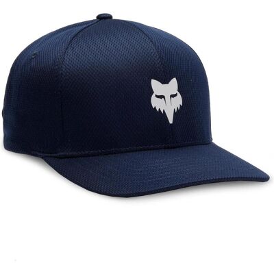 Fox, Hommes, Casquette, A 23 F-Head Tech Flexfit Mdnt S/M, Bleu - Publicité Fox, Hommes, Casquette, A 23 F-Head Tech Flexfit Mdnt S/M, Bleu - Publicité