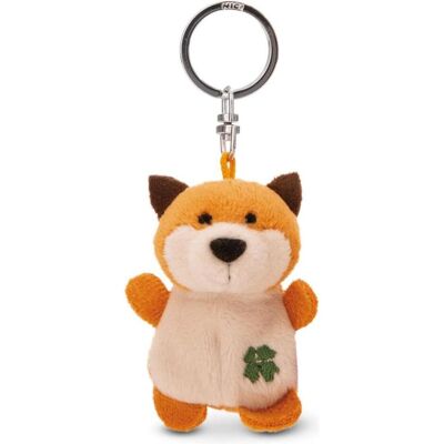 Magni, Unisexe, Porte-clés, NICI Schlüsselanhänger Fuchs mit Kleeblatt 5cm, Marron, Orange - Publicité Magni, Unisexe, Porte-clés, NICI Schlüsselanhänger Fuchs mit Kleeblatt 5cm, Marron, Orange - Publicité
