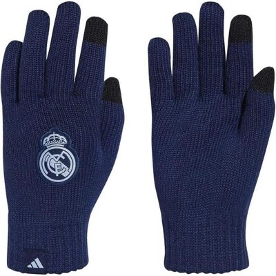Adidas, Hommes, Gants, Real Madrid Handschuhe, Bleu, (L) - Publicité Adidas, Hommes, Gants, Real Madrid Handschuhe, Bleu, (L) - Publicité