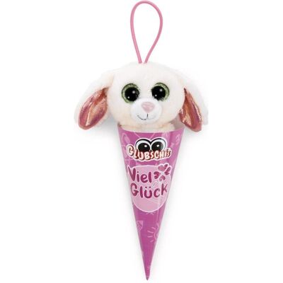 NICI, Unisexe, Porte-clés, Schlüsselanhänger GLUBSCHIS Hase Chibbia mit Loop beige 9cm in Schultüte, Beige - Publicité NICI, Unisexe, Porte-clés, Schlüsselanhänger GLUBSCHIS Hase Chibbia mit Loop beige 9cm in Schultüte, Beige - Publicité