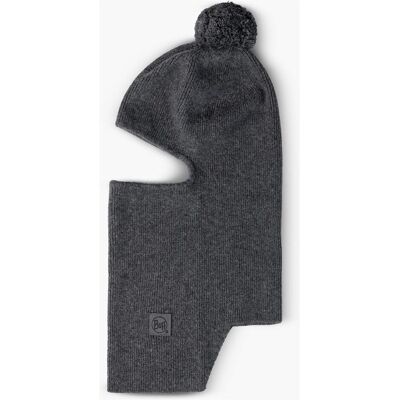 Buff, Cagoule + tour de cou, Gestrickte Sturmhaube Nilan Grey Htr - Publicité Buff, Cagoule + tour de cou, Gestrickte Sturmhaube Nilan Grey Htr - Publicité