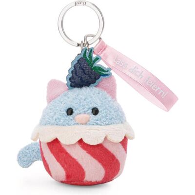NICI, Unisexe, Porte-clés, Schlüsselanhänger Katze Cupcake Lass dich feiern! blau 7cm Header Karte, Bleu - Publicité NICI, Unisexe, Porte-clés, Schlüsselanhänger Katze Cupcake Lass dich feiern! blau 7cm Header Karte, Bleu - Publicité