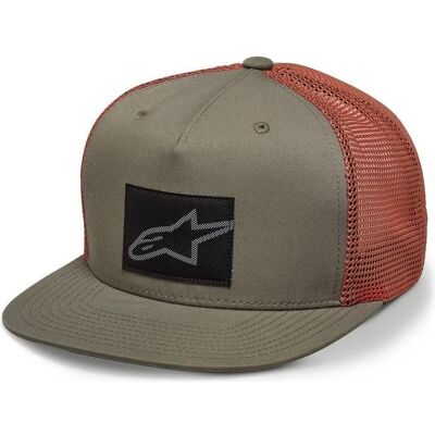 Alpinestars, Hommes, Casquette, A 24 Sussed Trucker, Orange, Vert, (Taille unique) - Publicité Alpinestars, Hommes, Casquette, A 24 Sussed Trucker, Orange, Vert, (Taille unique) - Publicité