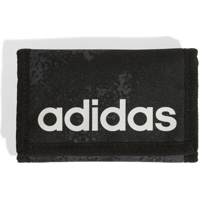Adidas, Unisexe, Portefeuille, Lineare Geldbörse mit Aufdruck, Noir - Publicité Adidas, Unisexe, Portefeuille, Lineare Geldbörse mit Aufdruck, Noir - Publicité