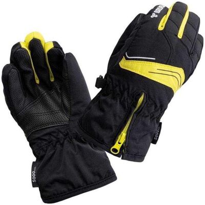 Gants de ski pour enfants Brugi Ski3ZCE - Noir - Publicité Gants de ski pour enfants Brugi Ski3ZCE - Noir - Publicité