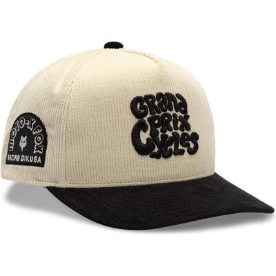 Fox, Hommes, Casquette, Circa 74 Corduroy Cap, Blanc, (Taille unique) - Publicité Fox, Hommes, Casquette, Circa 74 Corduroy Cap, Blanc, (Taille unique) - Publicité