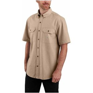 Carhartt, Hommes, Chemise, Koszula Midweight Chambray Dark Tan, Beige, (L) - Publicité Carhartt, Hommes, Chemise, Koszula Midweight Chambray Dark Tan, Beige, (L) - Publicité