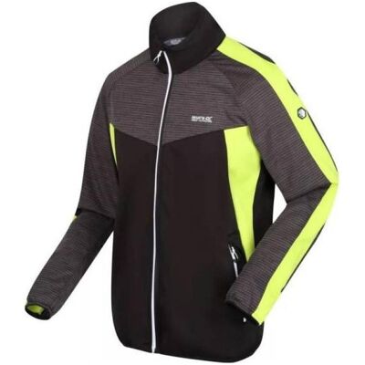 Regatta, Hommes, Pull-over, Yare-Sweatshirt, Noir, Jaune, Gris, (S) - Publicité Regatta, Hommes, Pull-over, Yare-Sweatshirt, Noir, Jaune, Gris, (S) - Publicité