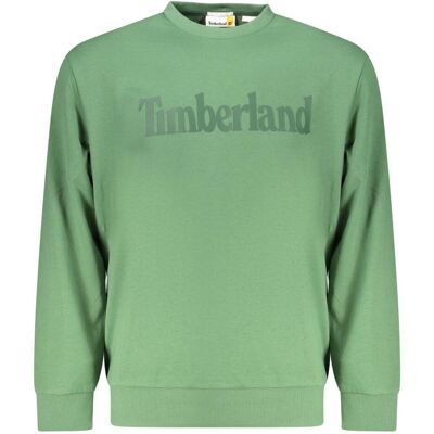 Timberland, Hommes, Pull-over, Verde Cotton Men Sweatshirt, Vert, (S) - Publicité Timberland, Hommes, Pull-over, Verde Cotton Men Sweatshirt, Vert, (S) - Publicité