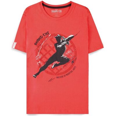 Marvel, Hommes, T-shirt, Master Of Martial Arts Hommes T-shirt à manches courtes, Rouge, (M) - Publicité Marvel, Hommes, T-shirt, Master Of Martial Arts Hommes T-shirt à manches courtes, Rouge, (M) - Publicité