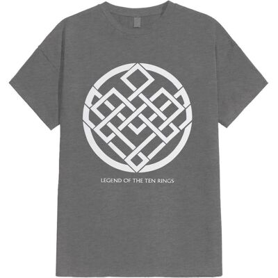 Marvel, Hommes, T-shirt, Crest Hommes T-shirt à manches courtes, Gris, (S) - Publicité Marvel, Hommes, T-shirt, Crest Hommes T-shirt à manches courtes, Gris, (S) - Publicité