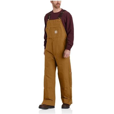 Carhartt, Veste de travail, Firm Duck Insul. Bib Overall Brown Gr.Xxl (XXL) - Publicité Carhartt, Veste de travail, Firm Duck Insul. Bib Overall Brown Gr.Xxl (XXL) - Publicité