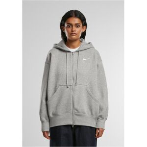Nike, Femmes, Pull-over, Zip à capuche - 97801, Gris, Blanc, (L) - Publicité Nike, Femmes, Pull-over, Zip à capuche - 97801, Gris, Blanc, (L) - Publicité