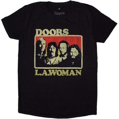The Doors, Unisexe, T-shirt, LA Woman, Noir, (M) - Publicité The Doors, Unisexe, T-shirt, LA Woman, Noir, (M) - Publicité