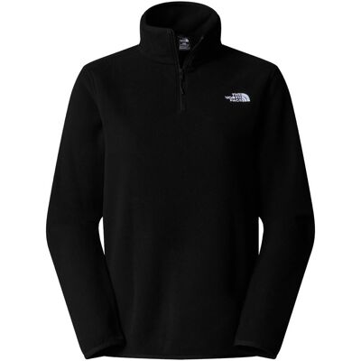 North Face, Femmes, Pull-over, Glacier Fleece 1/4 Zip, Noir, (XS) - Publicité North Face, Femmes, Pull-over, Glacier Fleece 1/4 Zip, Noir, (XS) - Publicité