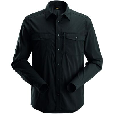 Chemise à manches longues Litework Snickers 8521 - Vêtements de travail - Publicité Chemise à manches longues Litework Snickers 8521 - Vêtements de travail - Publicité