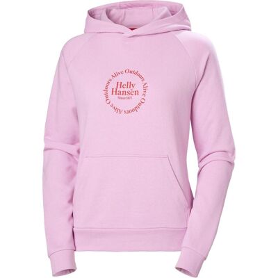 Sweat à capuche Helly Hansen Core Graphic pour femme Rose S - Sweatshirt - Publicité Sweat à capuche Helly Hansen Core Graphic pour femme Rose S - Sweatshirt - Publicité