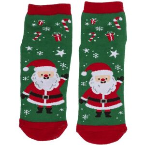Out of the blue, Chaussettes, Chaussettes avec semelle ABS Merry XMAS Taille unique, Multicolore, (Taille unique) - Publicité Out of the blue, Chaussettes, Chaussettes avec semelle ABS Merry XMAS Taille unique, Multicolore, (Taille unique) - Publicité