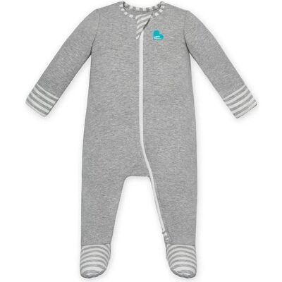 Love to Love, Grenouillère, Dors-bien manches longues Gris 3-6M, Gris, Blanc, (68) - Publicité Love to Love, Grenouillère, Dors-bien manches longues Gris 3-6M, Gris, Blanc, (68) - Publicité