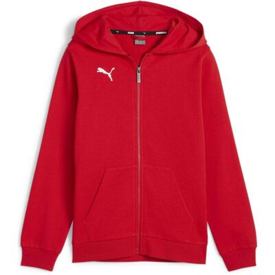 Puma Jungen Pullover - teamGOAL Casuals Hooded Jacket Jr - Veste - Publicité Puma Jungen Pullover - teamGOAL Casuals Hooded Jacket Jr - Veste - Publicité