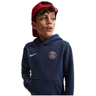 Nike, Garçons, Pull-over, Junior PSG Club Hoodie, (S) - Publicité Nike, Garçons, Pull-over, Junior PSG Club Hoodie, (S) - Publicité