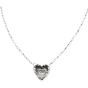 Guess, Collier, Mon Amour Charming Steel Heart Necklace, (Acier inoxydable, Verre) - Publicité Guess, Collier, Mon Amour Charming Steel Heart Necklace, (Acier inoxydable, Verre) - Publicité