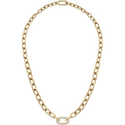 Daniel Wellington, Collier, Collier en cristal plaqué or de luxe Crystal Link DW00400589, (Acier inoxydable) - Publicité Daniel Wellington, Collier, Collier en cristal plaqué or de luxe Crystal Link DW00400589, (Acier inoxydable) - Publicité