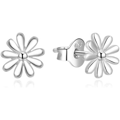 Beneto, Boucles d'oreilles, Boucles d'oreilles en argent daisy AGUP740L - Publicité Beneto, Boucles d'oreilles, Boucles d'oreilles en argent daisy AGUP740L - Publicité