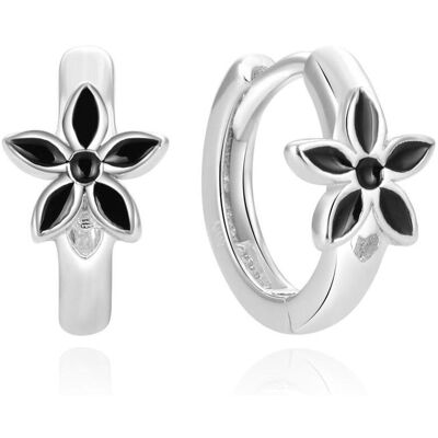 Beneto, Boucles d'oreilles, Boucles d'oreilles rondes ludiques fleurs AGUC856L - Publicité Beneto, Boucles d'oreilles, Boucles d'oreilles rondes ludiques fleurs AGUC856L - Publicité