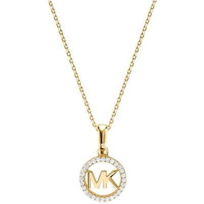 Michael Kors, Collier, Custom Kors, (Argent, 41 cm) - Publicité Michael Kors, Collier, Custom Kors, (Argent, 41 cm) - Publicité