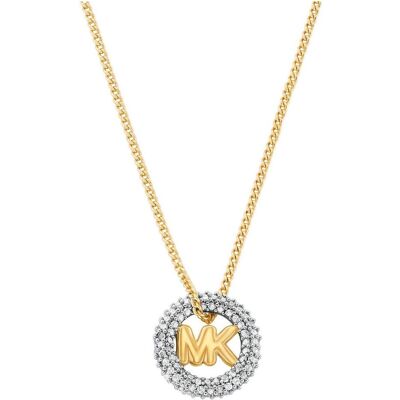 Michael Kors, Collier, MKJ8546931 L’élégance rencontre le style, (Acier inoxydable, Laiton) - Publicité Michael Kors, Collier, MKJ8546931 L’élégance rencontre le style, (Acier inoxydable, Laiton) - Publicité