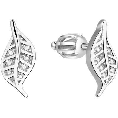 Beneto, Boucles d'oreilles, Boucles d'oreilles en argent avec zircons AGUP1634S - Publicité Beneto, Boucles d'oreilles, Boucles d'oreilles en argent avec zircons AGUP1634S - Publicité