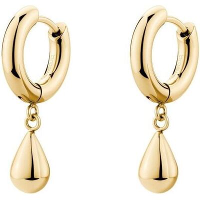 Brosway, Boucles d'oreilles, Boucles d'oreilles en plaqué or avec pendentifs parfaits en forme de larme Bpc45 - Publicité Brosway, Boucles d'oreilles, Boucles d'oreilles en plaqué or avec pendentifs parfaits en forme de larme Bpc45 - Publicité