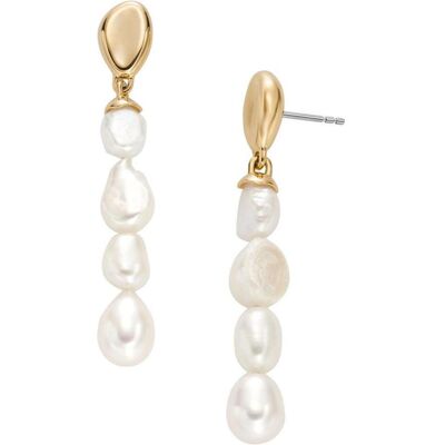 Skagen, Boucles d'oreilles, Ohrhänger AGNETHE PEARL, (Acier inoxydable) - Publicité Skagen, Boucles d'oreilles, Ohrhänger AGNETHE PEARL, (Acier inoxydable) - Publicité