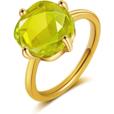 Bague Citrine Églantine AILORIA - Bijoux - Publicité Bague Citrine Églantine AILORIA - Bijoux - Publicité