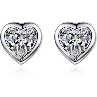 Ailoria, Boucles d'oreilles, Romance, (Argent) - Publicité Ailoria, Boucles d'oreilles, Romance, (Argent) - Publicité
