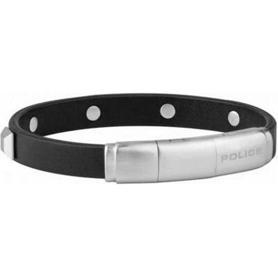 Police, Bracelet, Herrenarmreif S14Aqt02B Edelstahl 19 Cm, (19 cm, Acier inoxydable) - Publicité Police, Bracelet, Herrenarmreif S14Aqt02B Edelstahl 19 Cm, (19 cm, Acier inoxydable) - Publicité