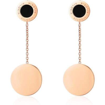 Ailoria, Boucles d'oreilles, Aude, (Acier inoxydable) - Publicité Ailoria, Boucles d'oreilles, Aude, (Acier inoxydable) - Publicité
