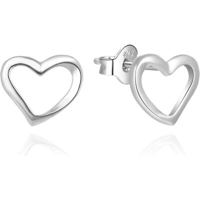 Beneto, Boucles d'oreilles, Délicieux boucles d'oreilles en argent Hearts AGUP2315L pour les enfants - Publicité Beneto, Boucles d'oreilles, Délicieux boucles d'oreilles en argent Hearts AGUP2315L pour les enfants - Publicité