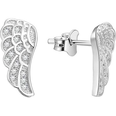 Beneto, Boucles d'oreilles, Anneaux d'argent Angel Wings AGUP1182 (L) - Publicité Beneto, Boucles d'oreilles, Anneaux d'argent Angel Wings AGUP1182 (L) - Publicité