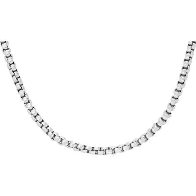 Fossil, Collier, All Stacked Up, (Acier inoxydable) - Publicité Fossil, Collier, All Stacked Up, (Acier inoxydable) - Publicité