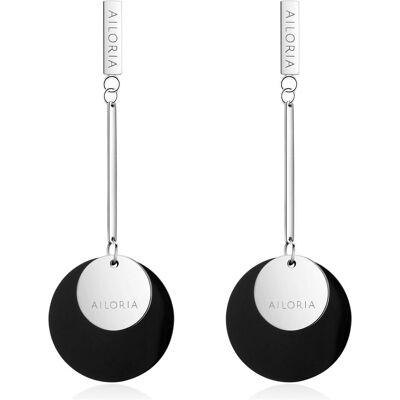Ailoria, Boucles d'oreilles, Alexia, (Acier inoxydable) - Publicité Ailoria, Boucles d'oreilles, Alexia, (Acier inoxydable) - Publicité