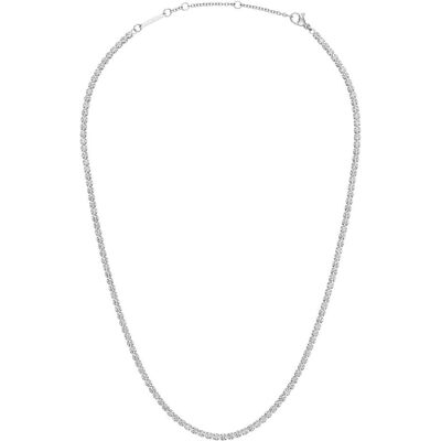 Daniel Wellington, Collier, - Glittering steel necklace with crystals Classic Tennis DW00400389, (Acier) - Publicité Daniel Wellington, Collier, - Glittering steel necklace with crystals Classic Tennis DW00400389, (Acier) - Publicité