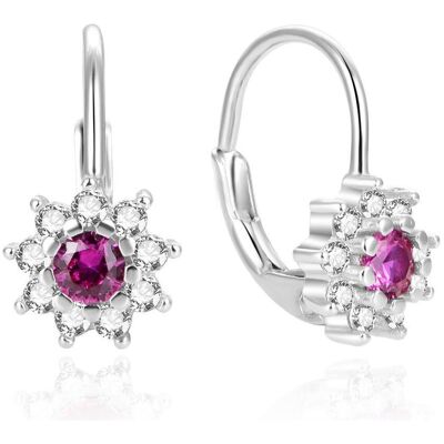 Beneto, Boucles d'oreilles, Boucles d'oreilles en argent scintillant avec zircons AGUC1268DL (L), (Argent) - Publicité Beneto, Boucles d'oreilles, Boucles d'oreilles en argent scintillant avec zircons AGUC1268DL (L), (Argent) - Publicité