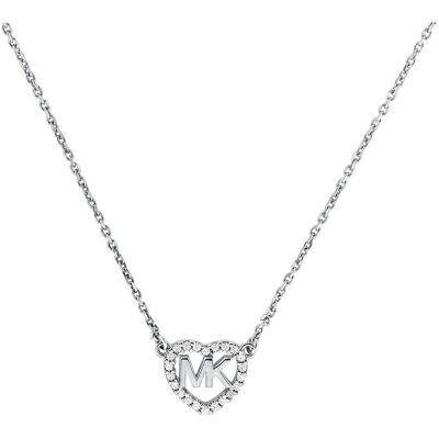Michael Kors, Collier, Premium, (Argent, Argent 925, Zirconium cubique, 45 cm) - Publicité Michael Kors, Collier, Premium, (Argent, Argent 925, Zirconium cubique, 45 cm) - Publicité