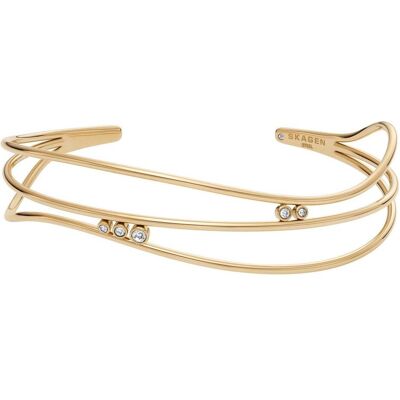 Skagen, Bracelet, Kariana Waves Bracelet-jonc, (16.50 cm, Acier inoxydable) - Publicité Skagen, Bracelet, Kariana Waves Bracelet-jonc, (16.50 cm, Acier inoxydable) - Publicité