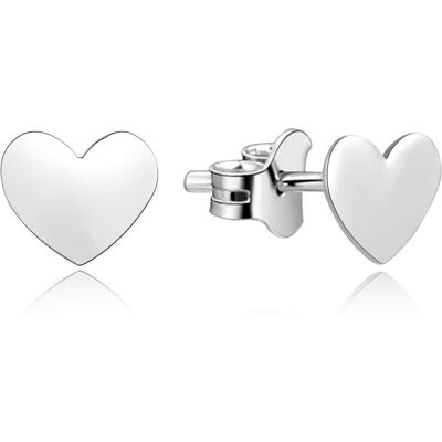 Beneto, Boucles d'oreilles, StÅ™Ãbrnà srdÃÄkovà náuÅ¡nice AGUP1492, (Argent) - Publicité Beneto, Boucles d'oreilles, StÅ™Ãbrnà srdÃÄkovà náuÅ¡nice AGUP1492, (Argent) - Publicité