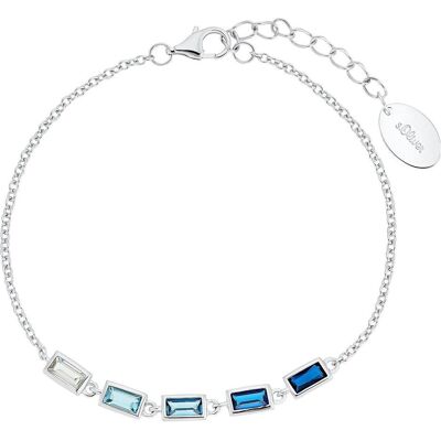 s.Oliver, Bracelet, Bijoux de bras, (20 cm, Argent 925) - Publicité s.Oliver, Bracelet, Bijoux de bras, (20 cm, Argent 925) - Publicité